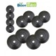 30 Kg Body Maxx Rubber Weight Plates For Home Gym Exercises Spare Weights